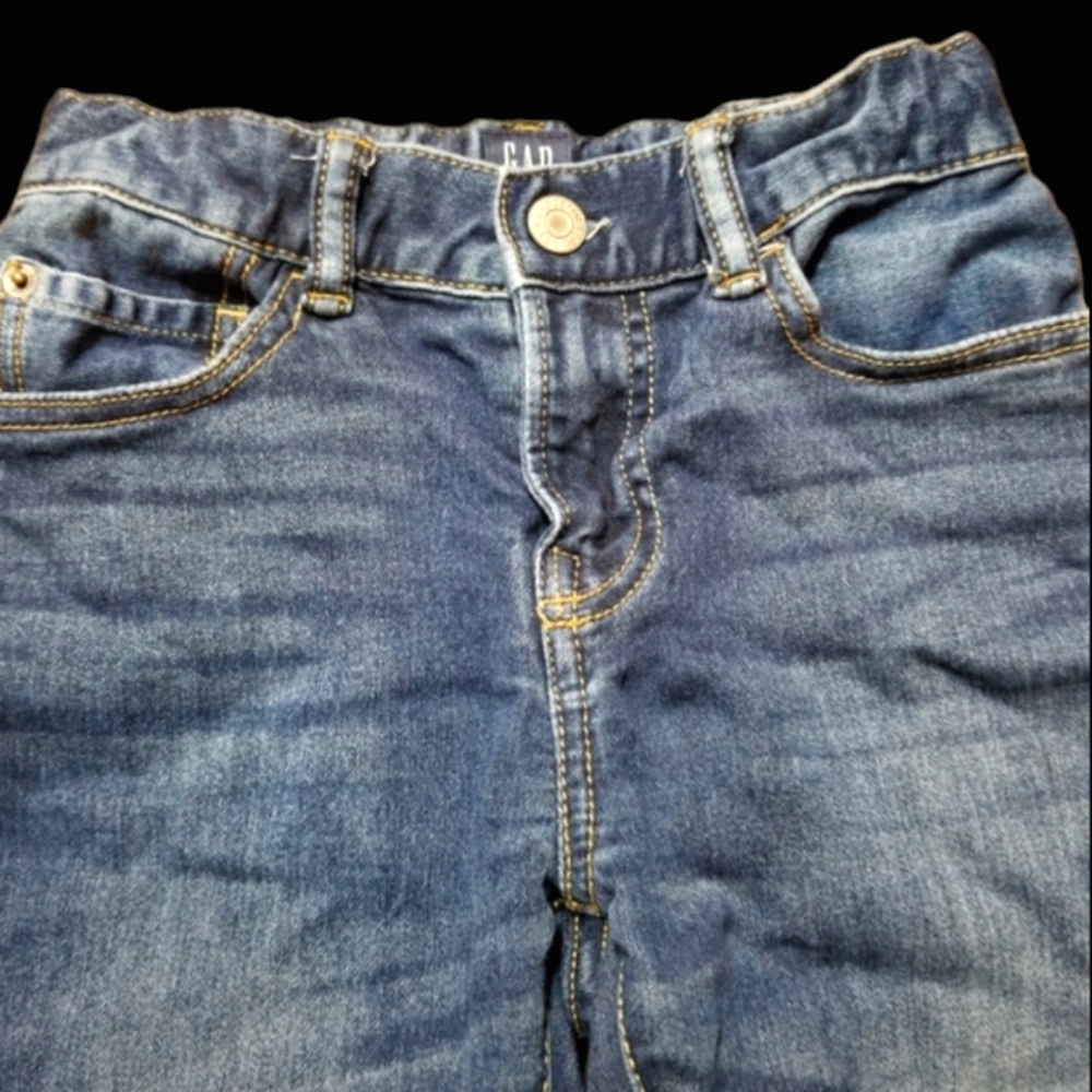 BOYS GAP DENIM - DISTRESSED DENIM SIZE - 7 REGULAR - Picture 4 of 12